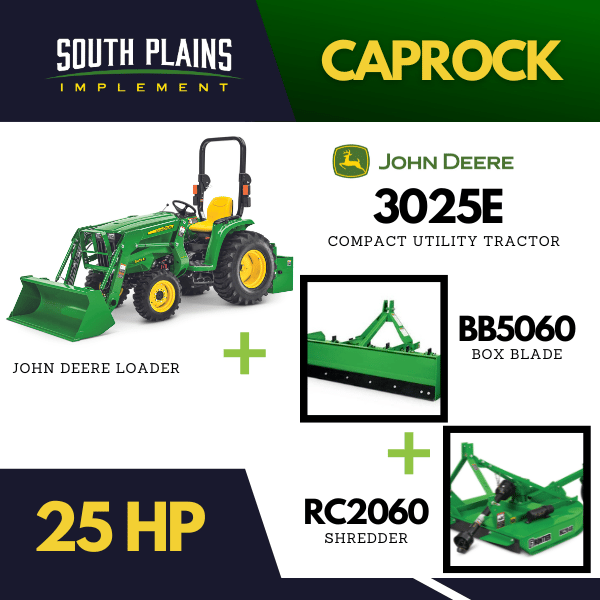 3025E W LOADER, BB5060 & RC2060